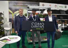 Pantiggia Giuliano, Amos Citterio and Davide Magatti were at the fair to display the Como Lighting products.